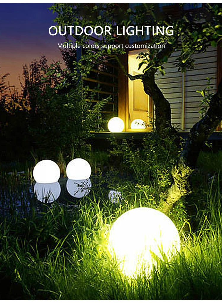 Outdoor Decorations Wedding Waterproof LED Light Ball Light up Beach LED Giant Ball Christmas Decoration